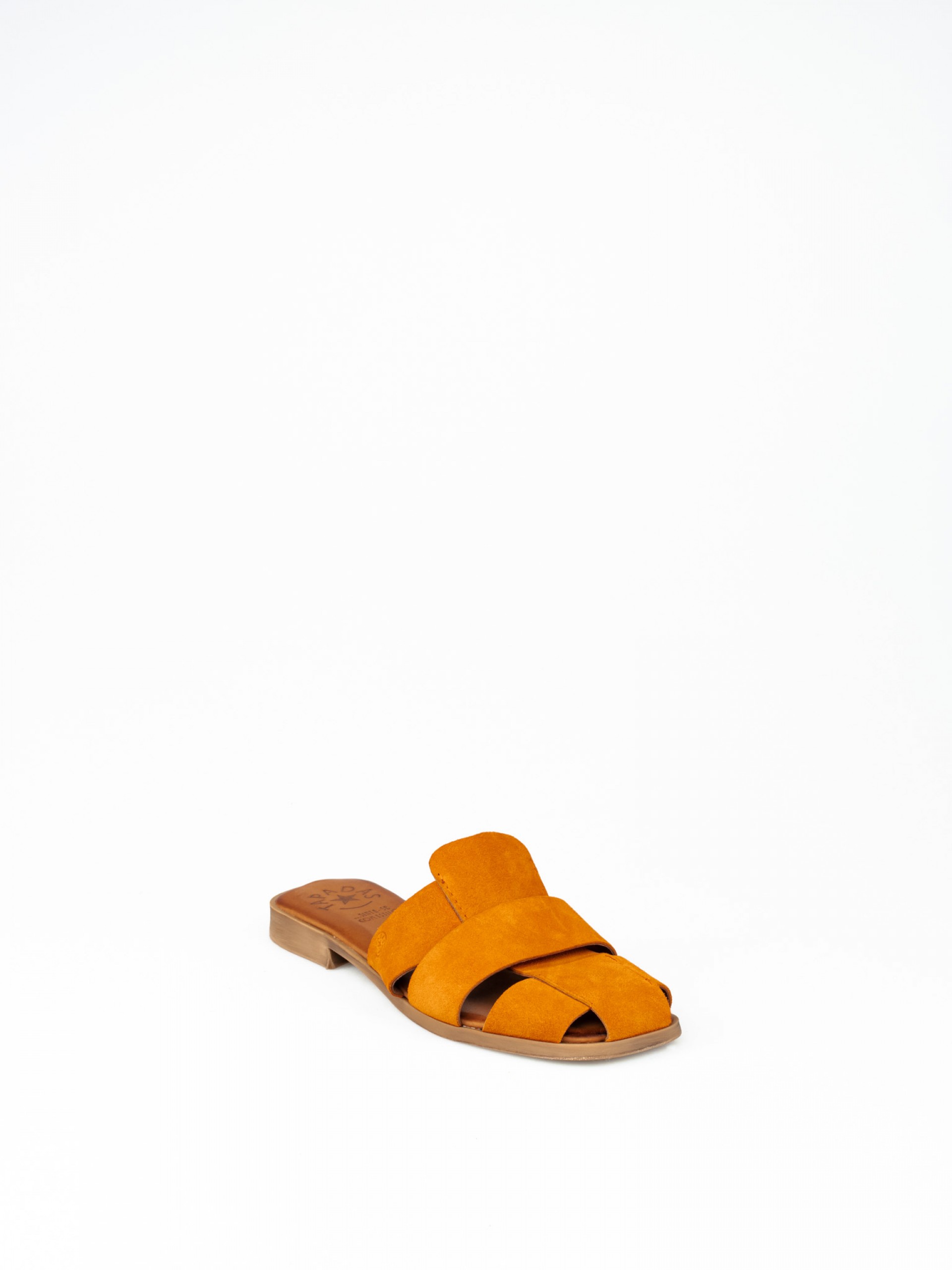 Crossed Suede Slipper