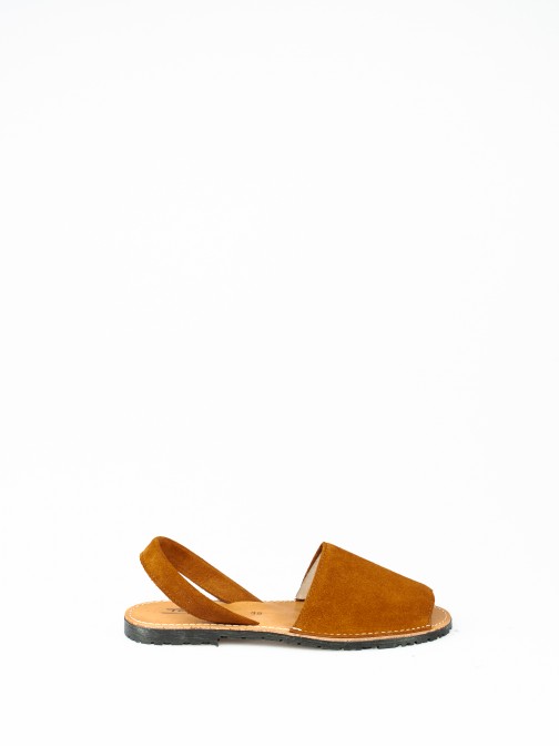 Suede Menorquina Sandal