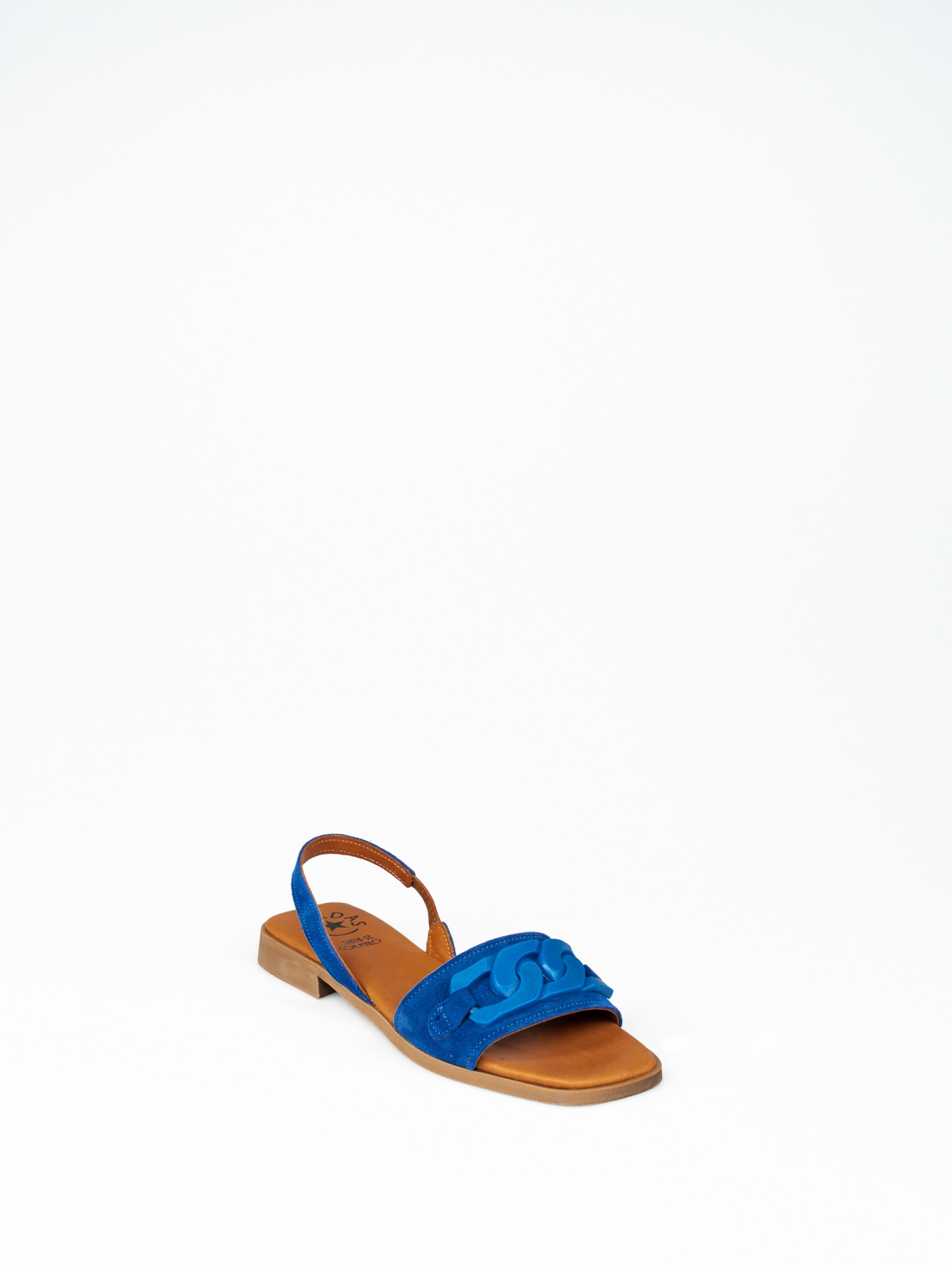 Sandália Rasa com Aplicação