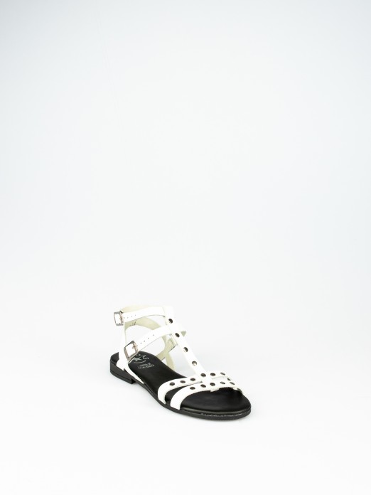 Gladiator Sandal with Taches