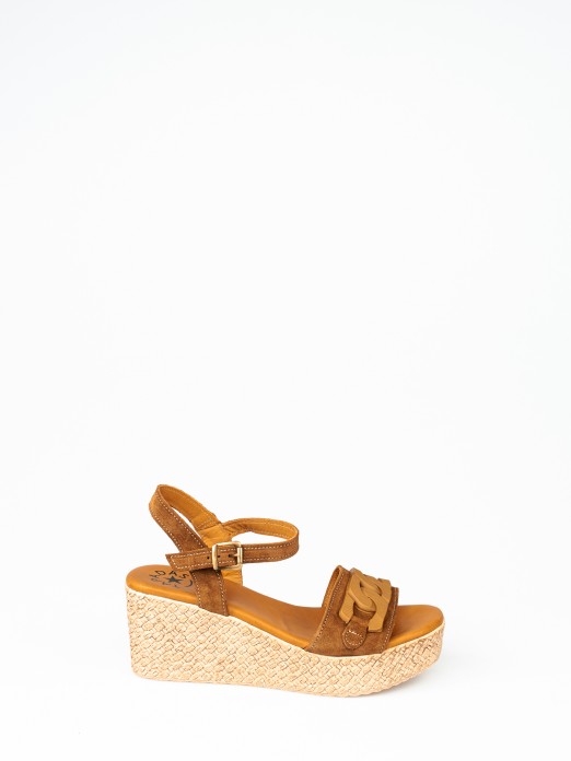 Wedge Sandal with Application