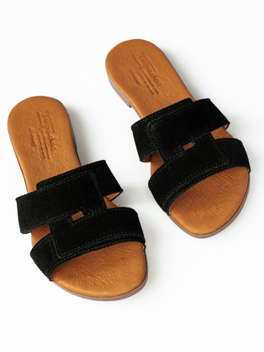 Suede Slippers