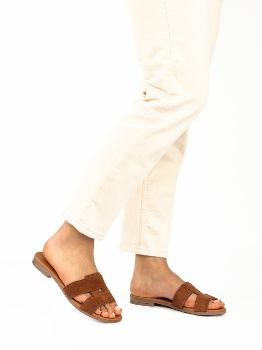 Suede Slippers