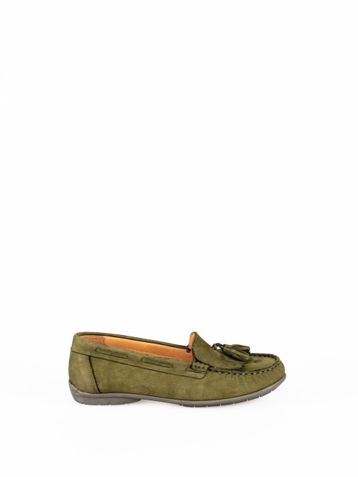 Nobuck Nautical Moccasins