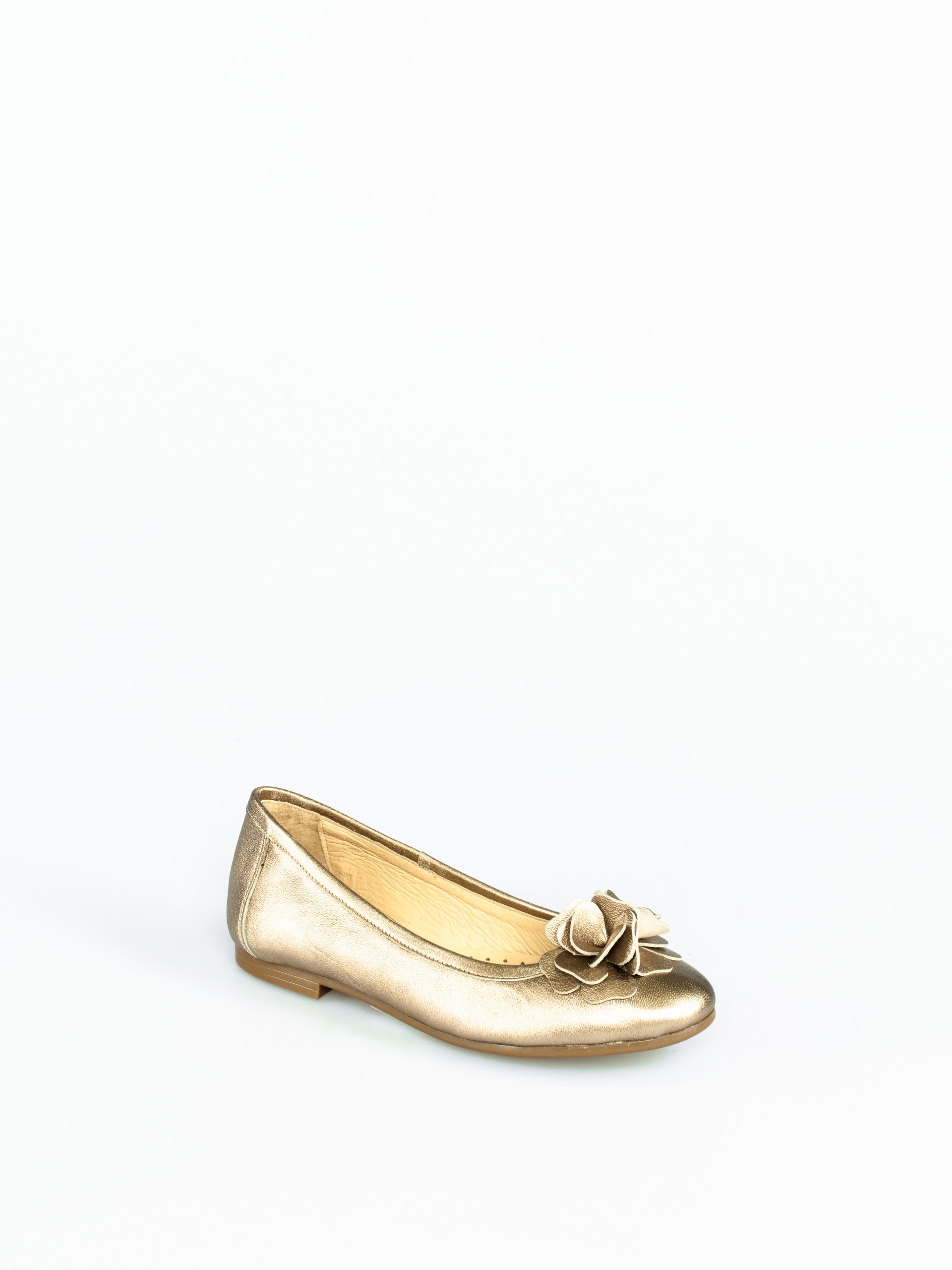 Sabrina com Flor em Pele Laminada