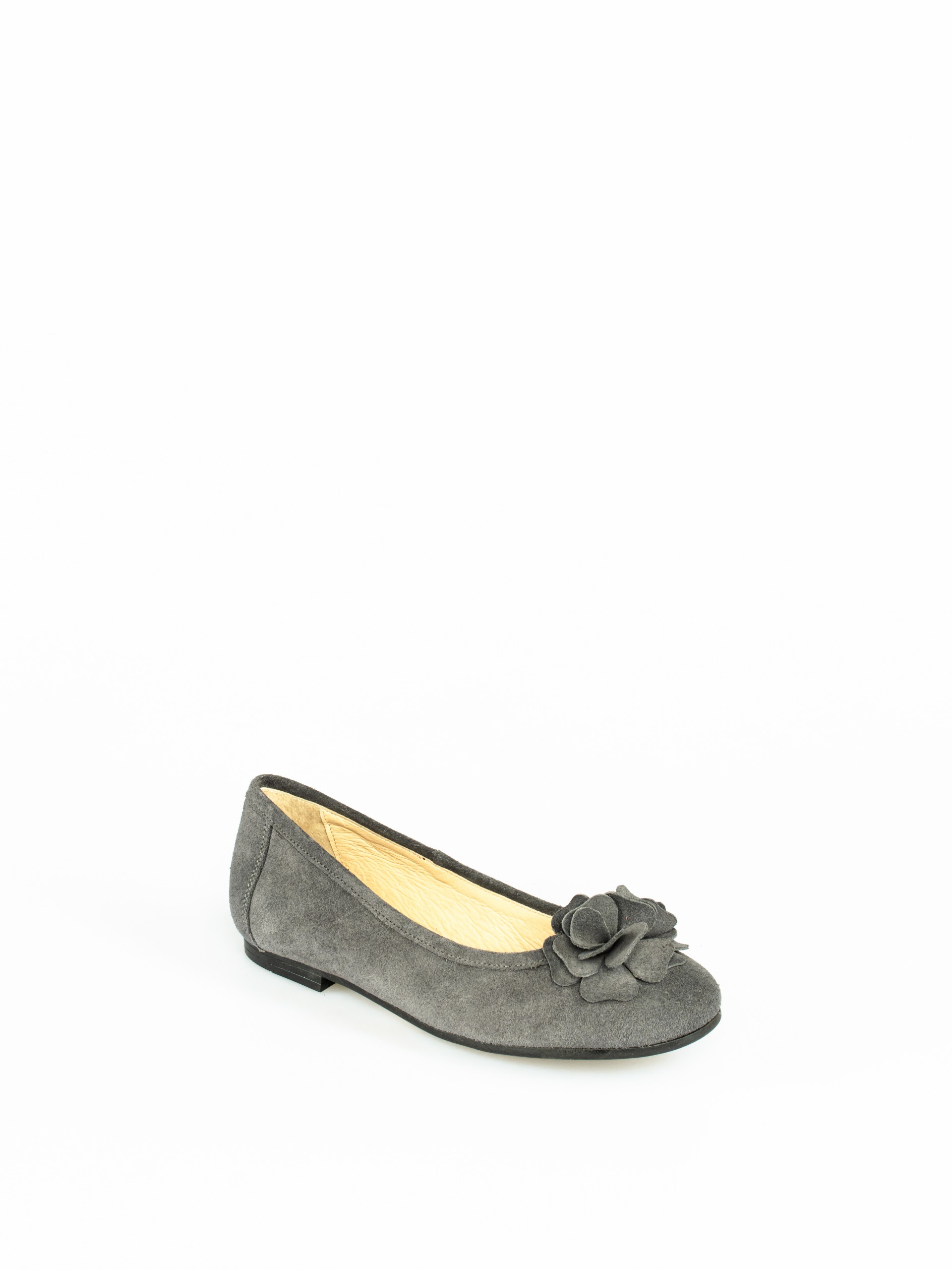 Sabrina com Flor em Camurça