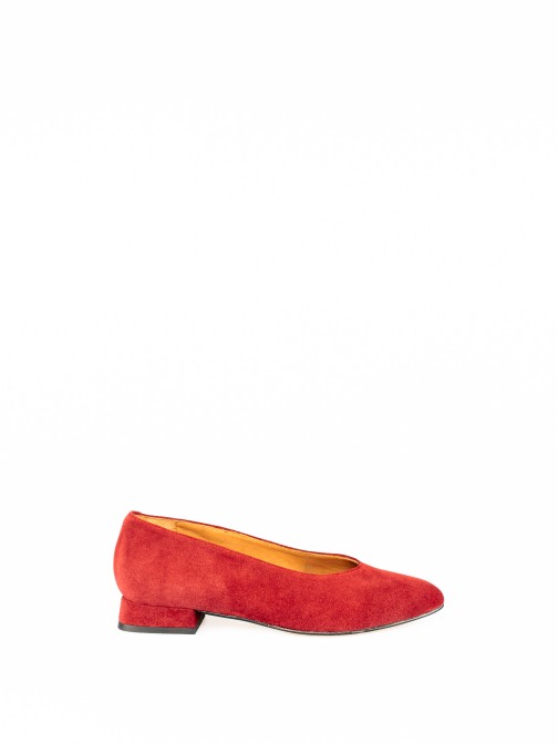 Suede Flat Shoes