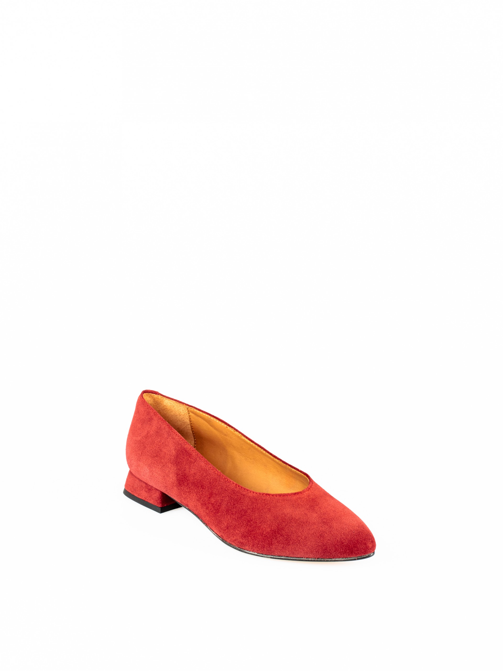 Suede Flat Shoes
