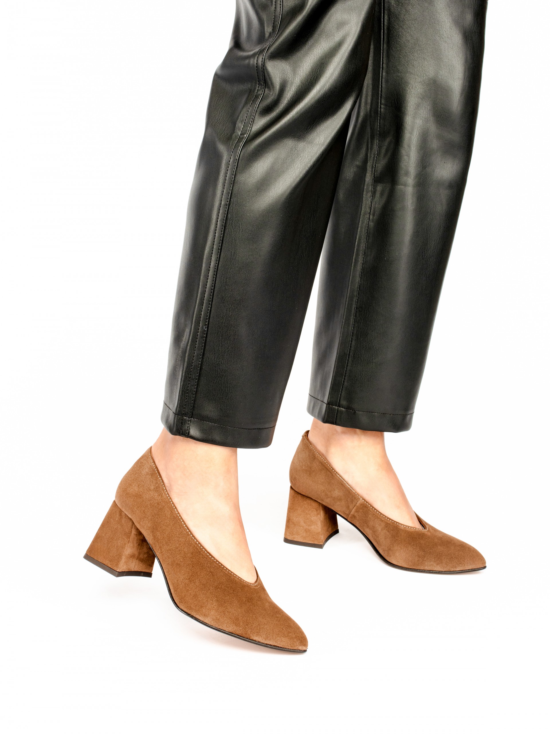 Suede High Heel Shoes