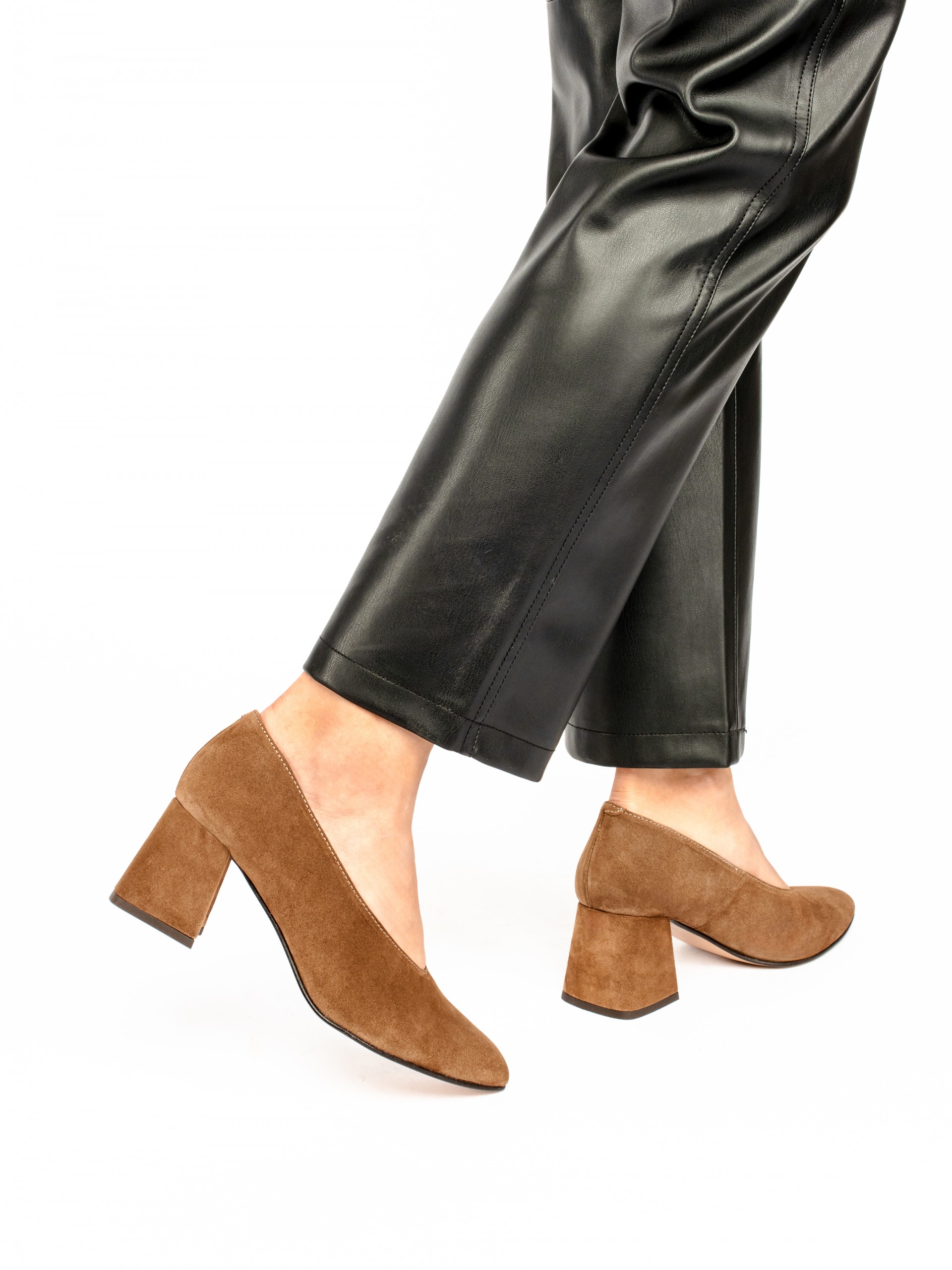 Suede High Heel Shoes