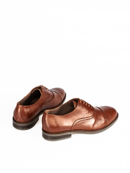 Sapato Oxford em Pele