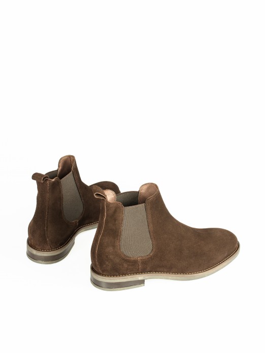 Chelsea Suede Ankle Boots