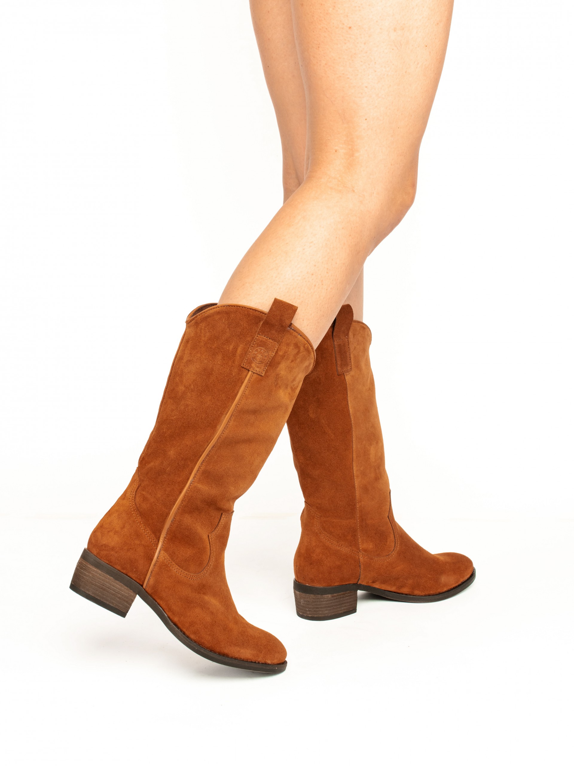 Texan Style Boot in Suede