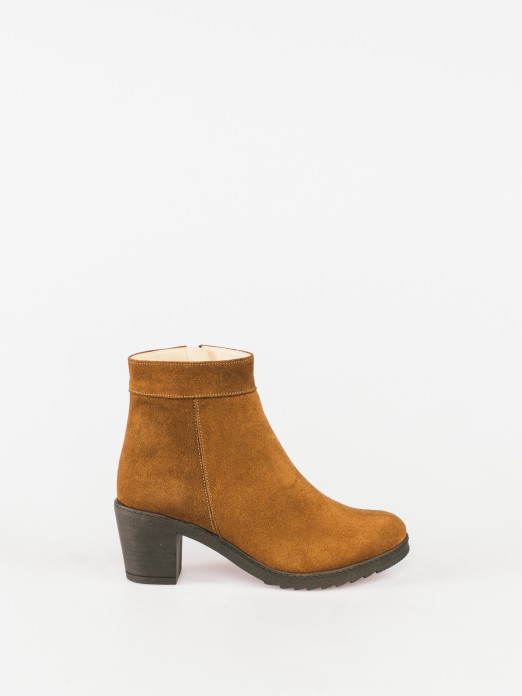 Classic Suede Ankle Boots