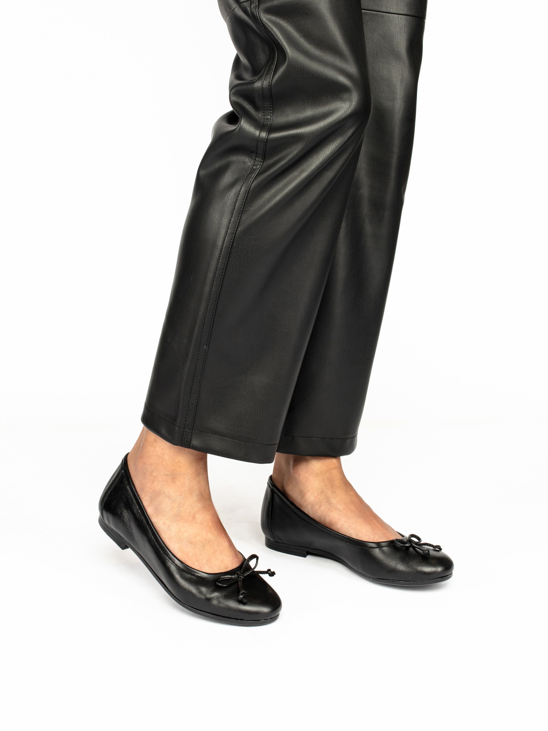 Leather Ballerinas