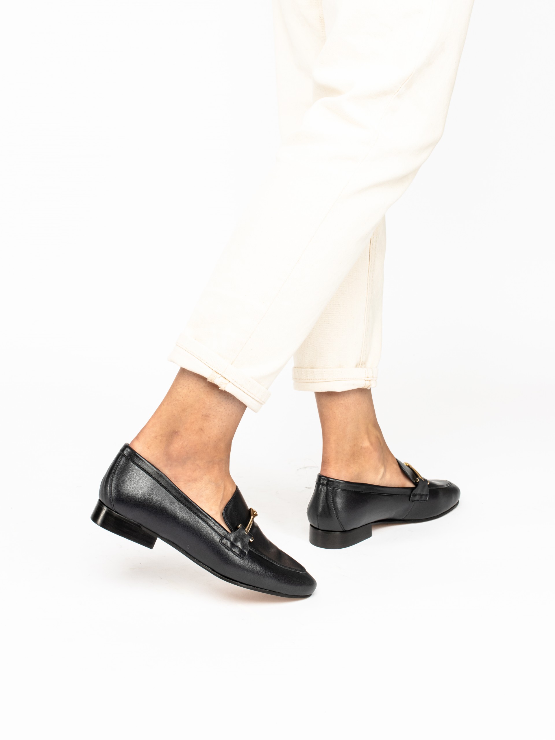 Leather Moccassins Appliqué