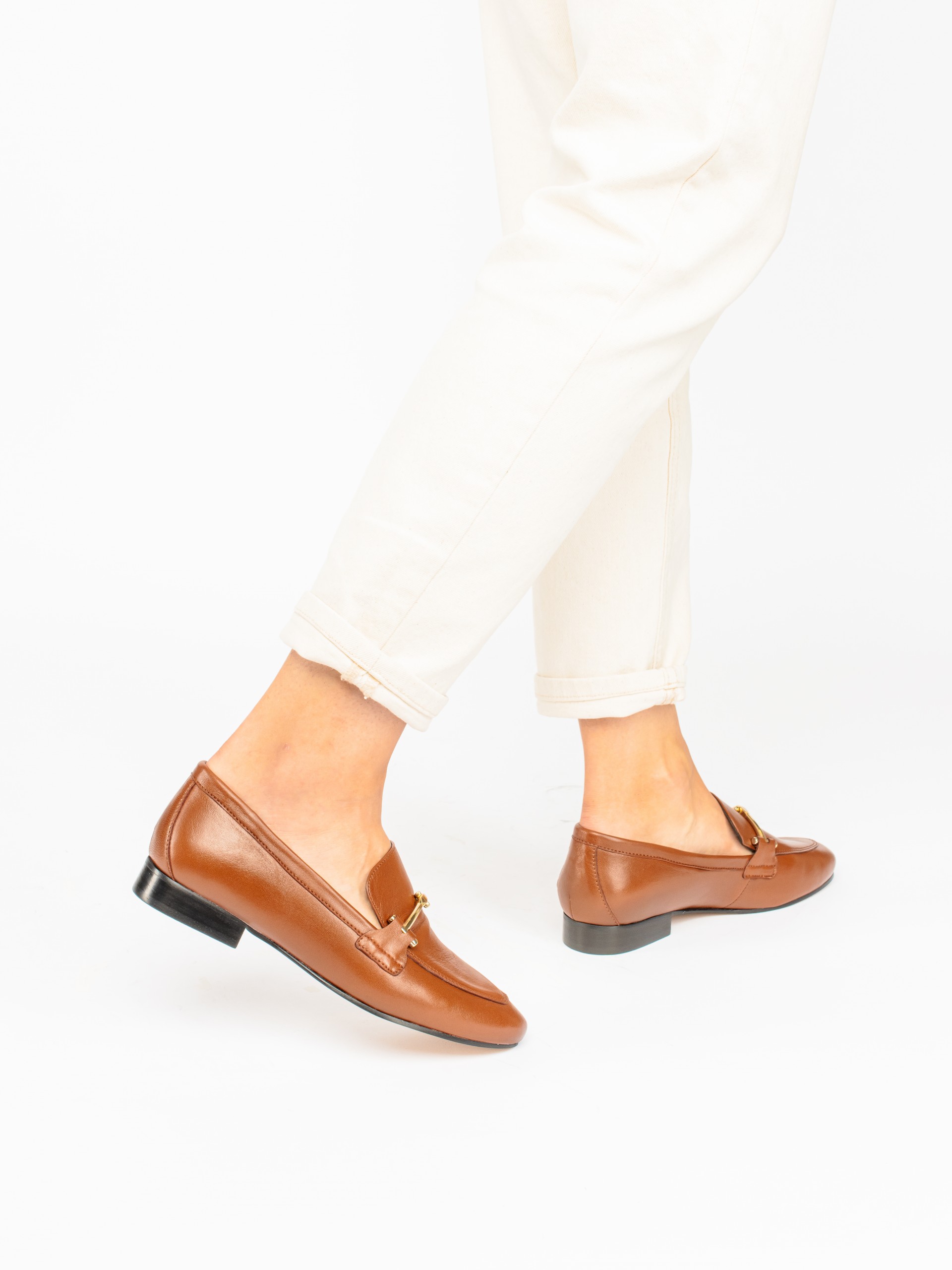 Leather Moccassins Appliqué