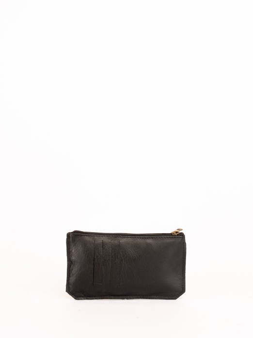 Aged Leather Wallet