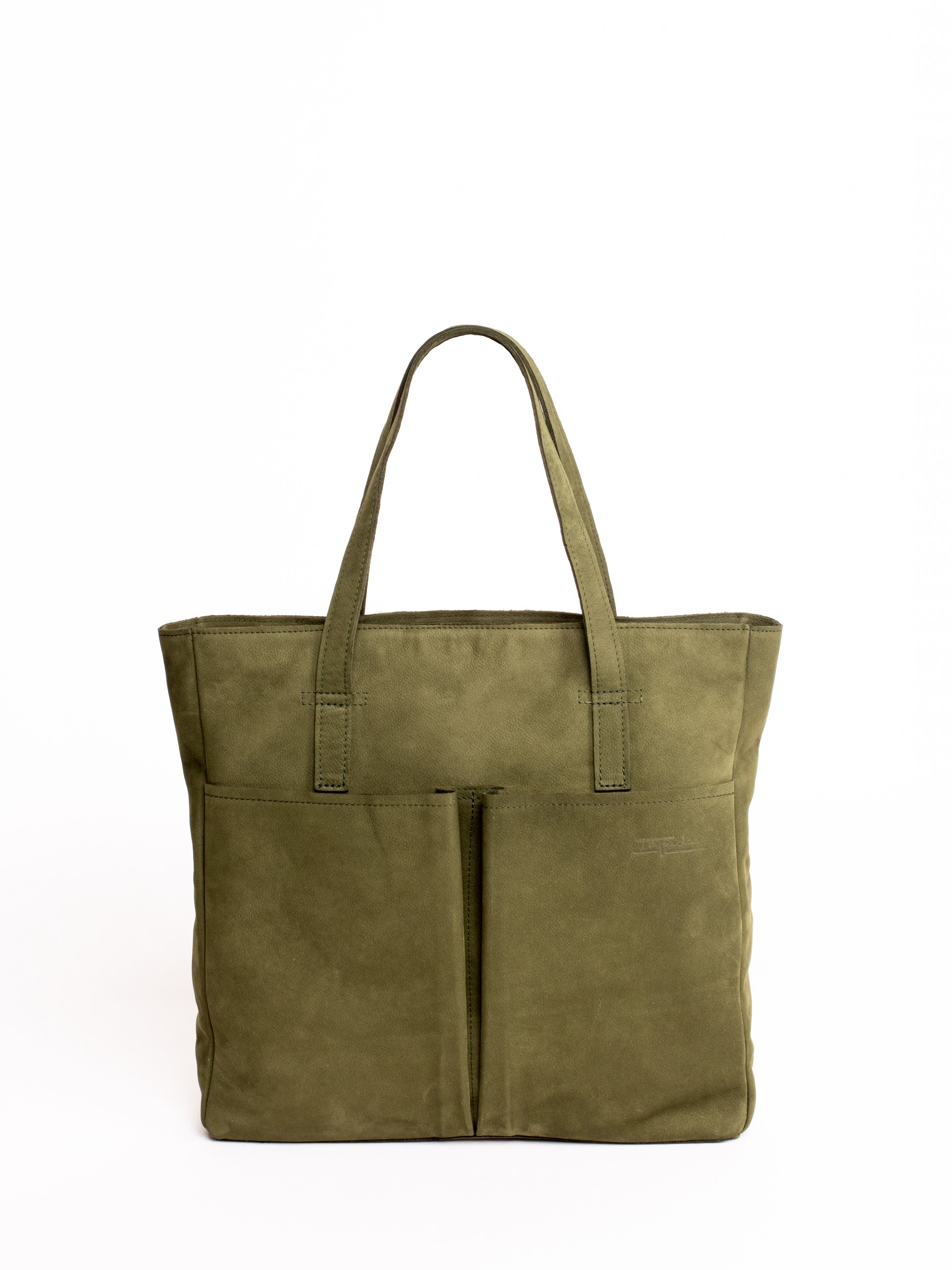 Nobuck Leather Shoulder Bag
