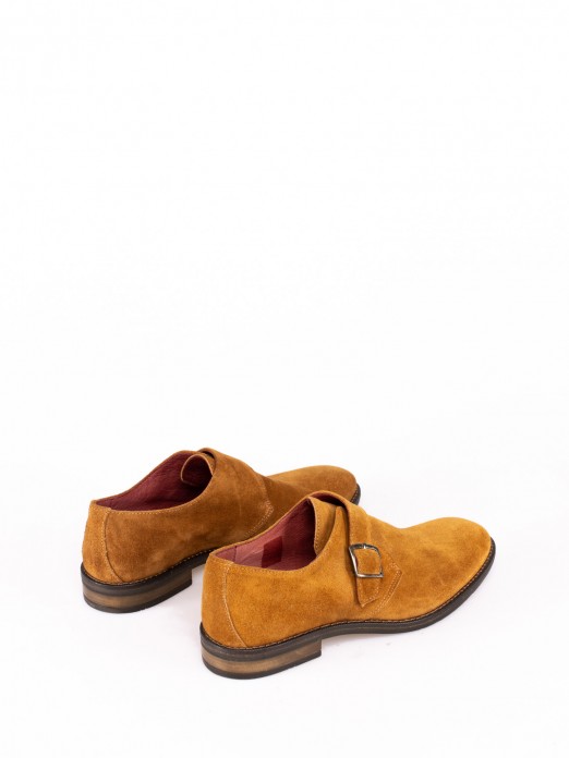 Suede Monk Shoes