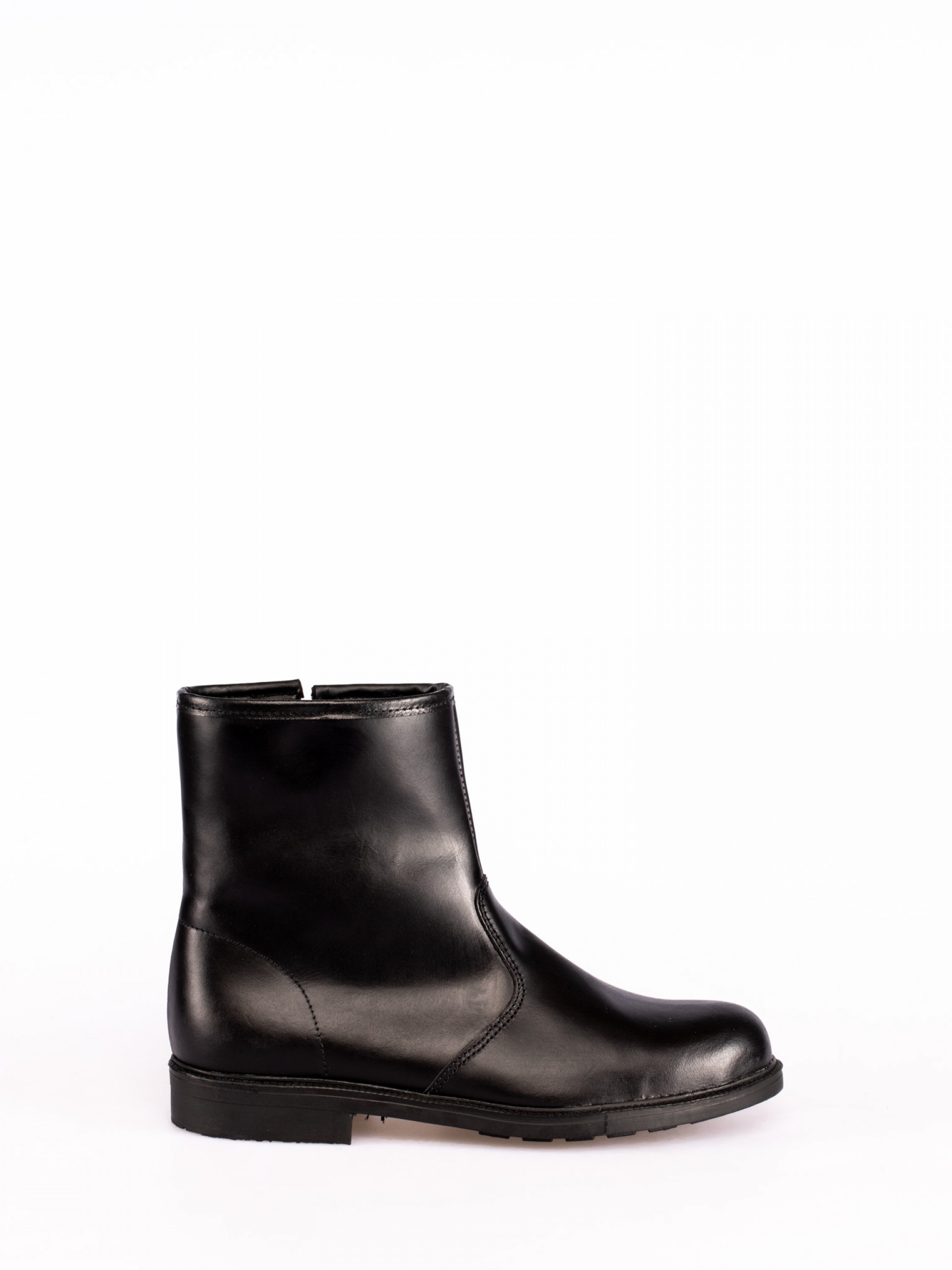 Leather Boot with Fur interior