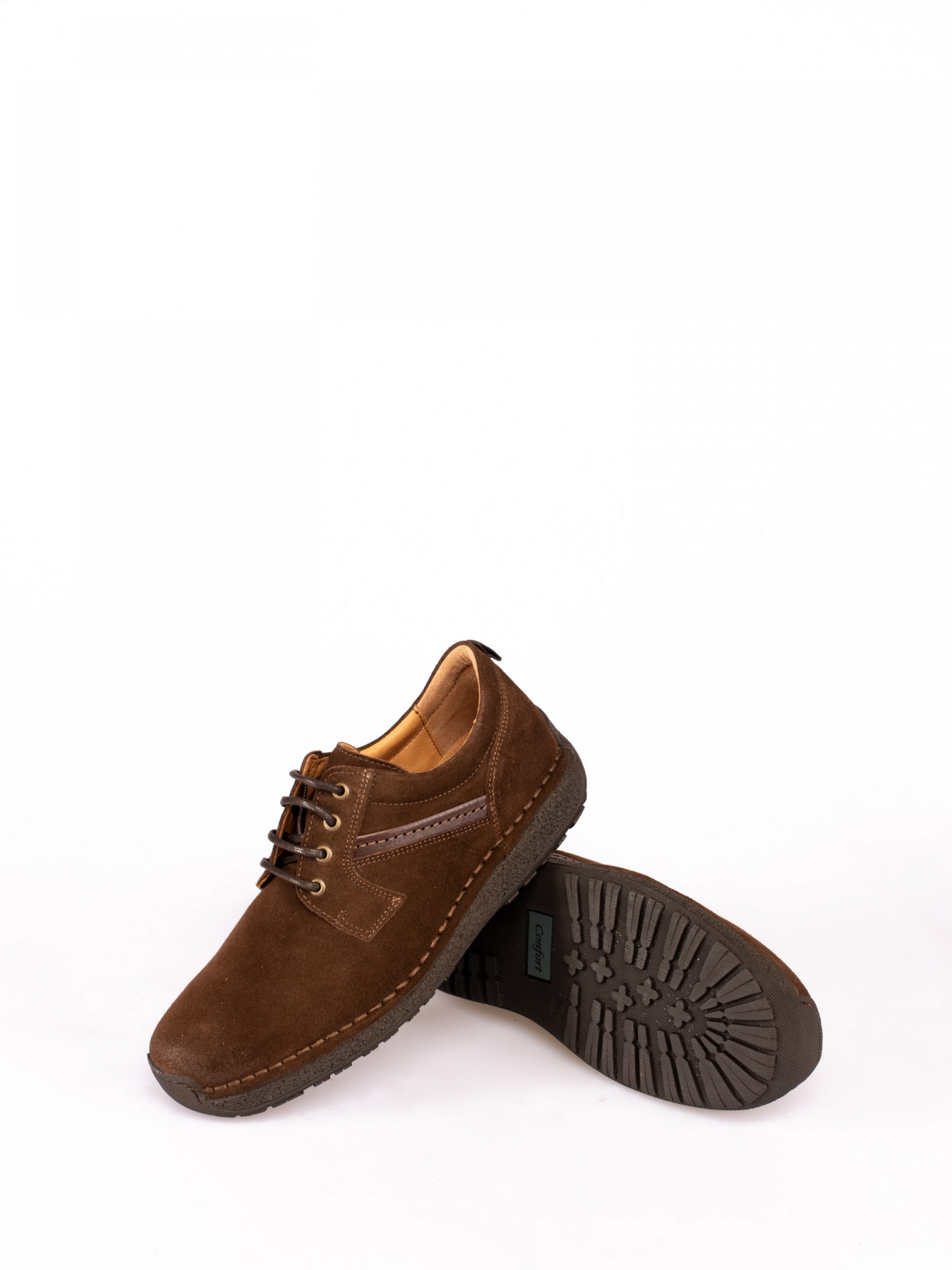 Suede Lace-up Shoes
