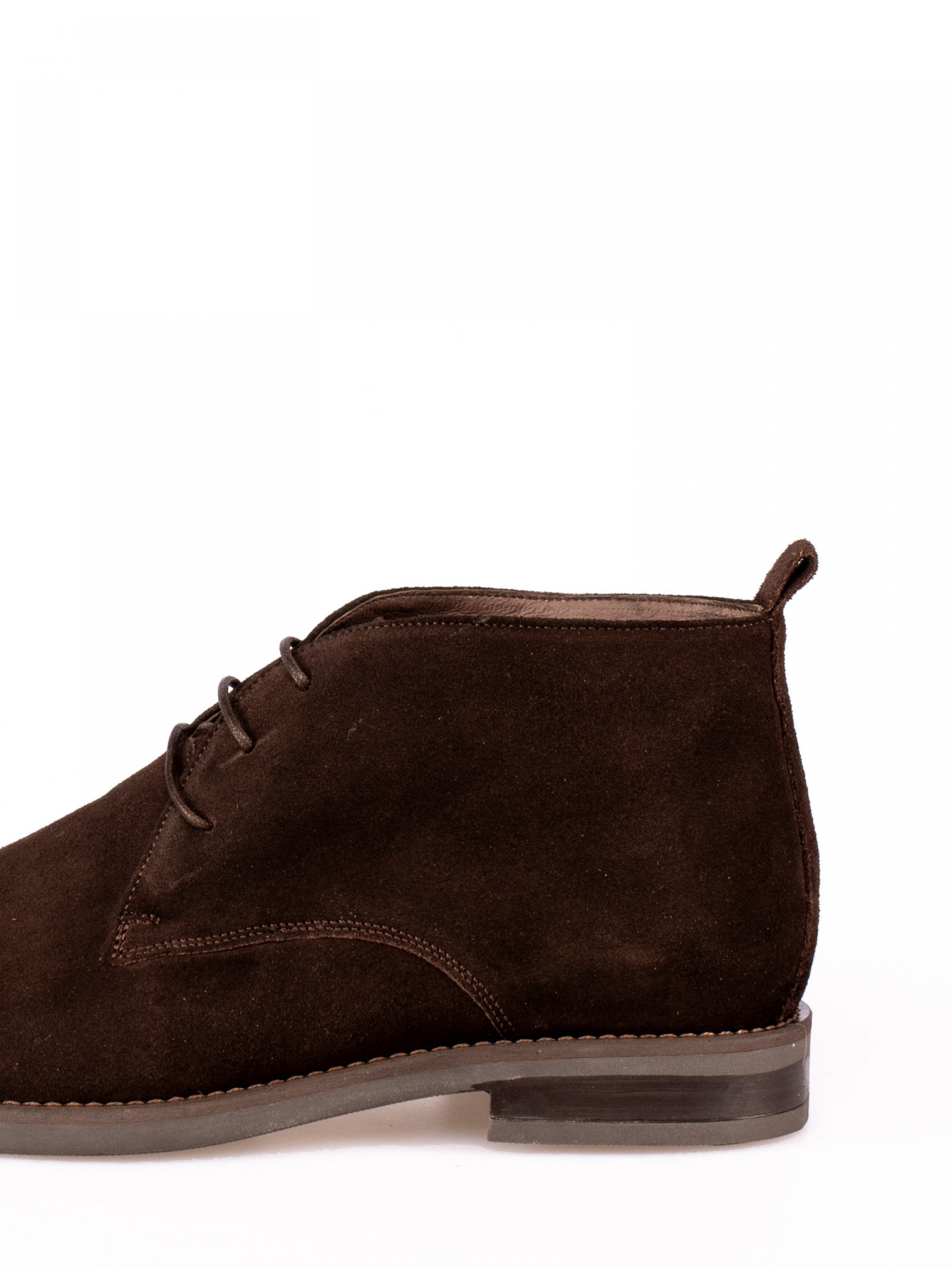 Botim com Atacador em Camurça