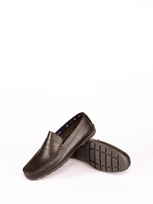 Leather Penny Loafers