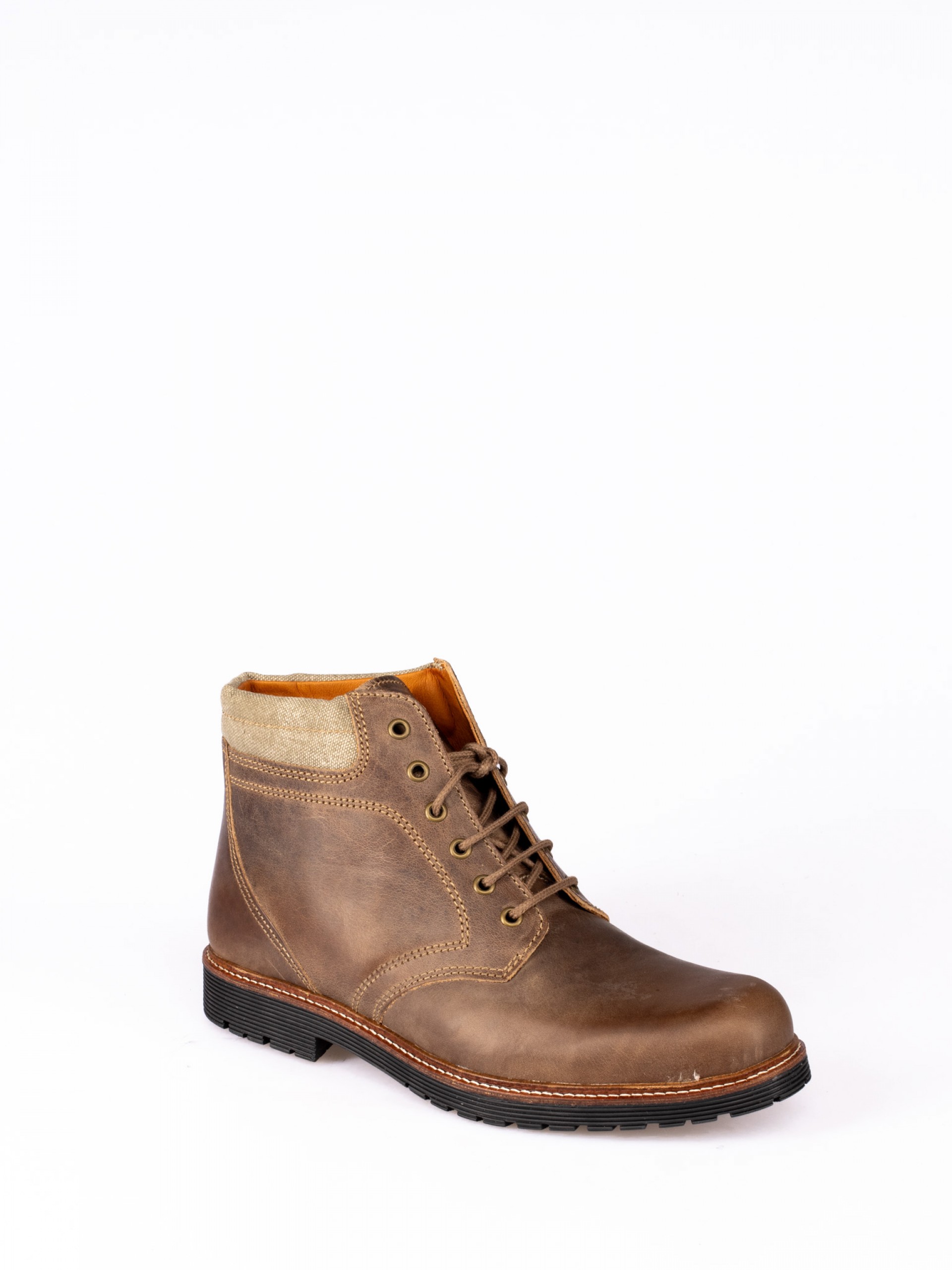Lace-up Nobuck Boots