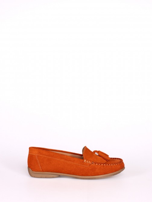 Suede Nautical Moccasins