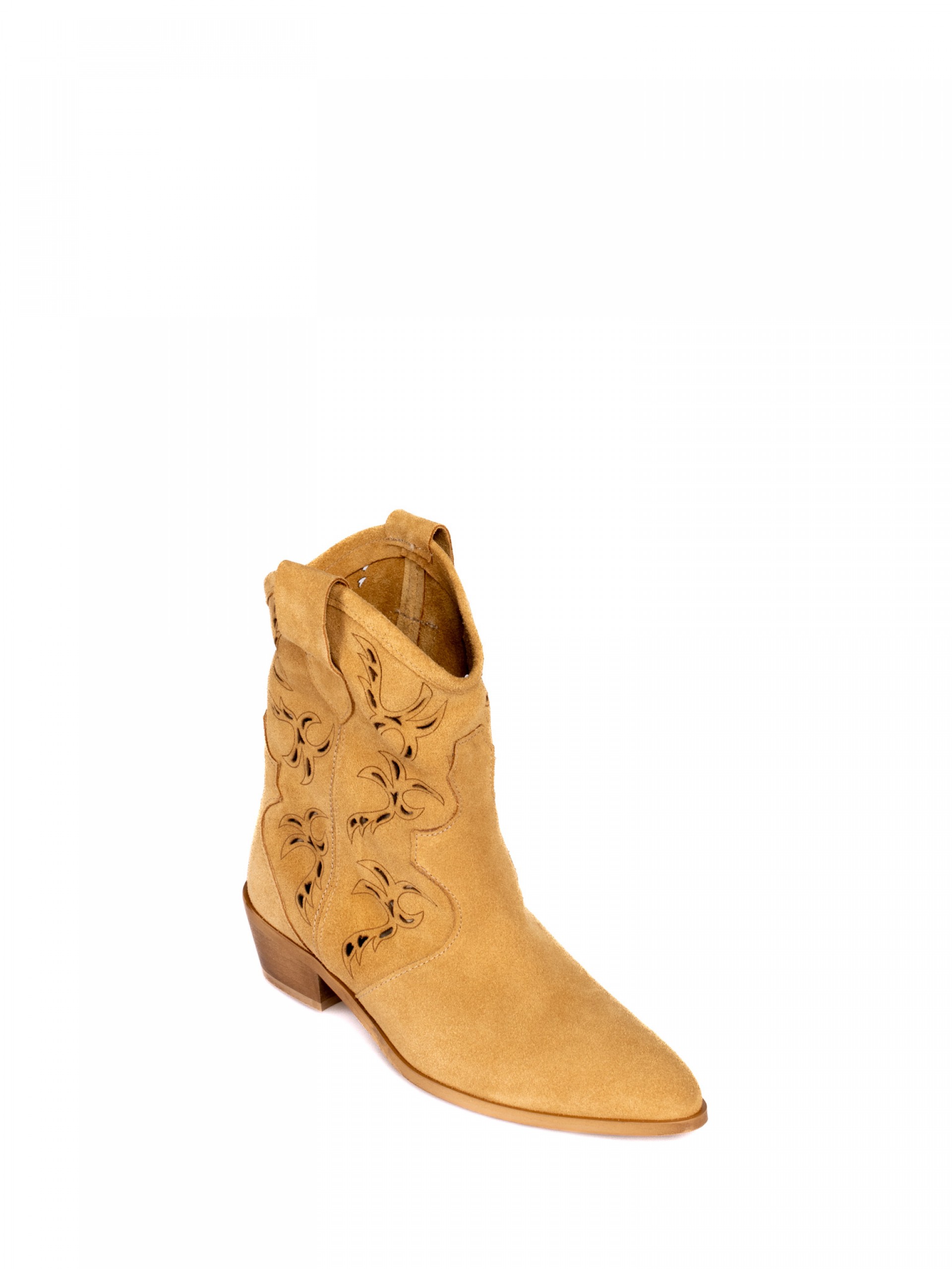 Texan Ankle Boot in Suede