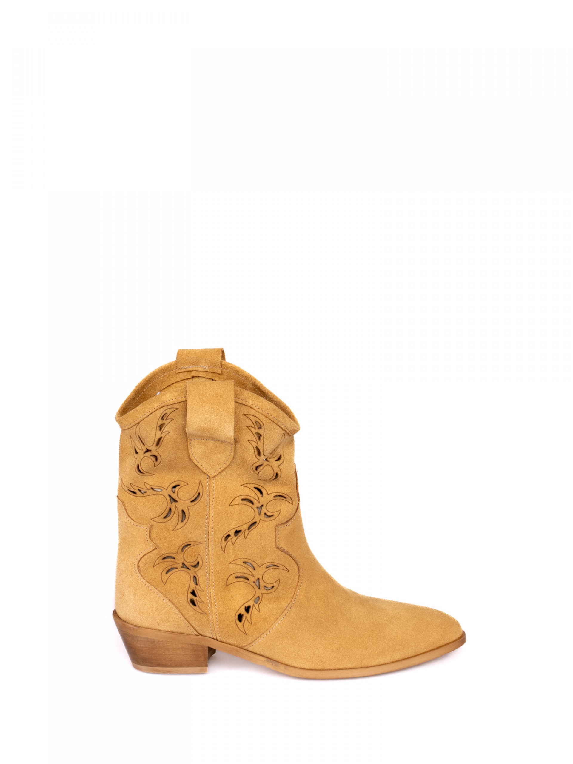 Texan Ankle Boot in Suede
