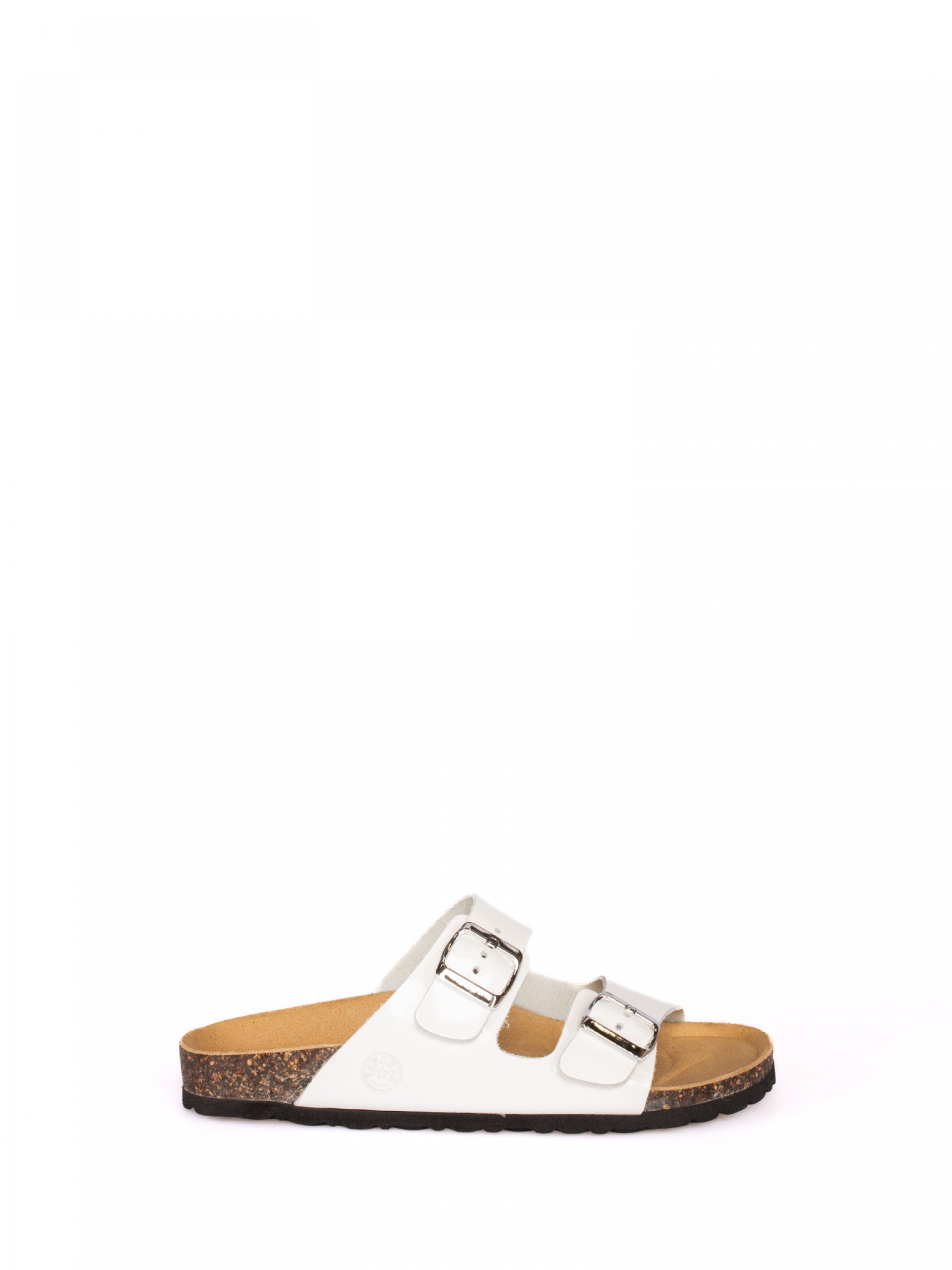 Two Straps Patent Leather Bio Slipper