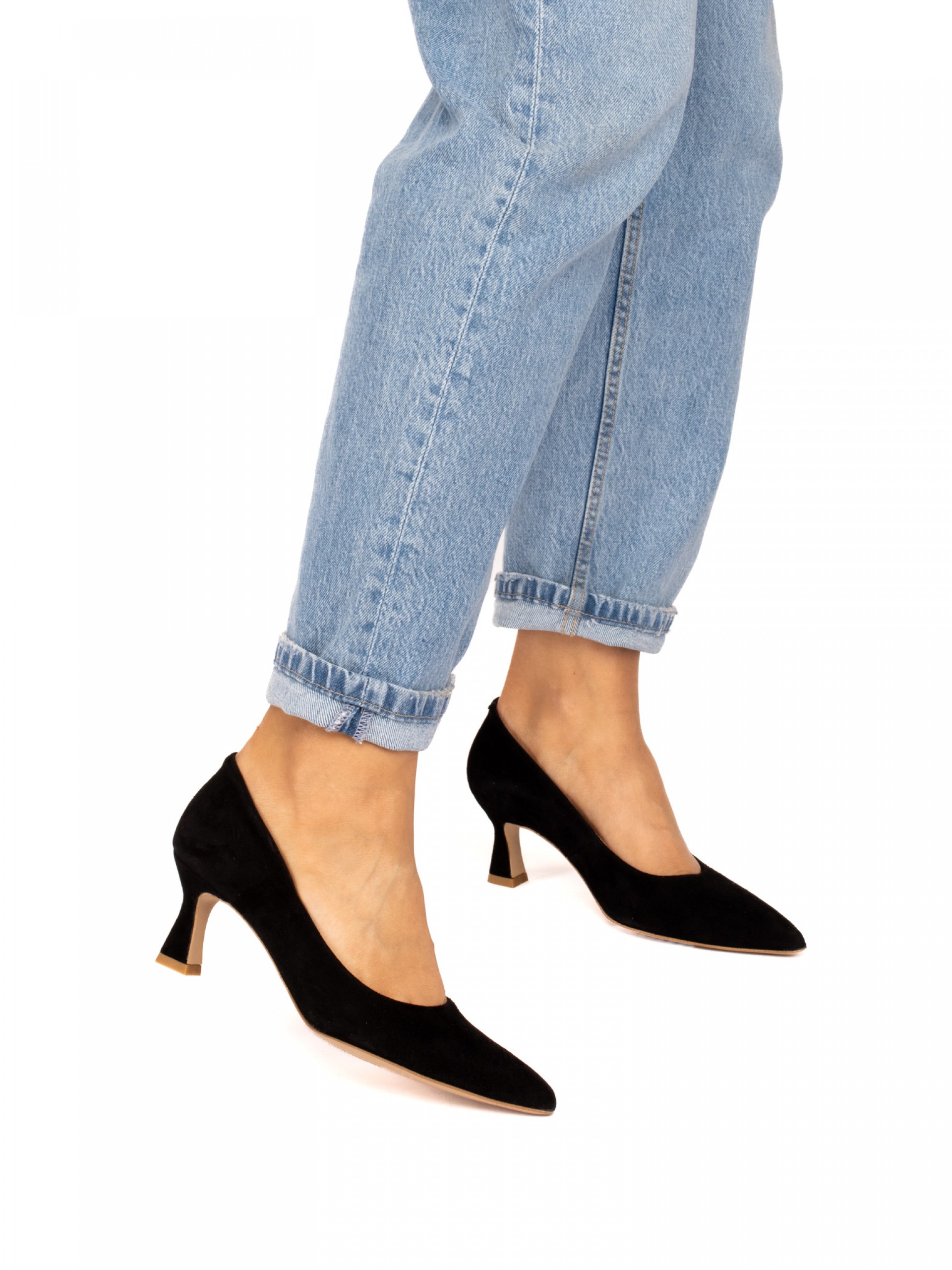 Suede Stiletto Heels