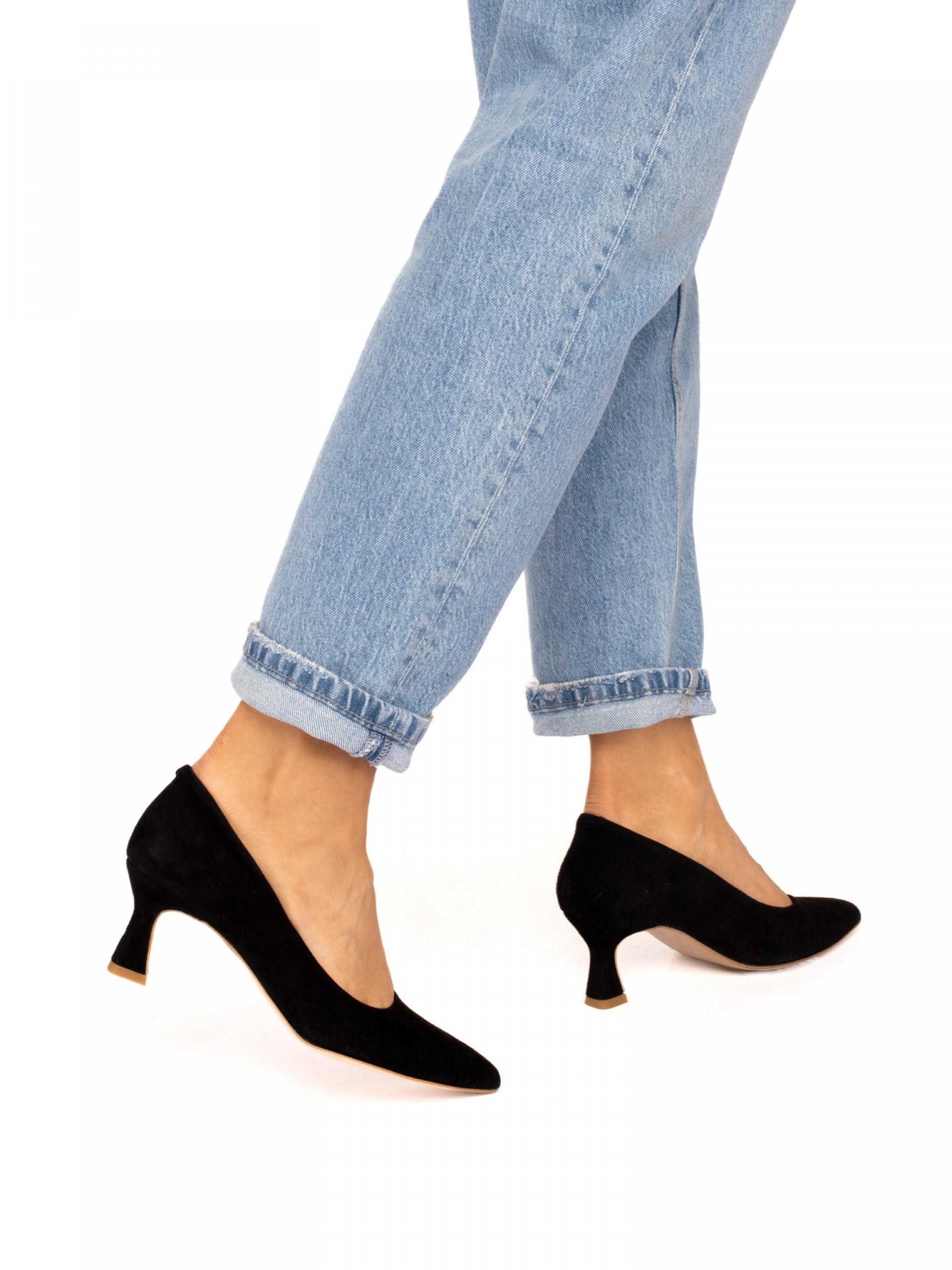 Suede Stiletto Heels