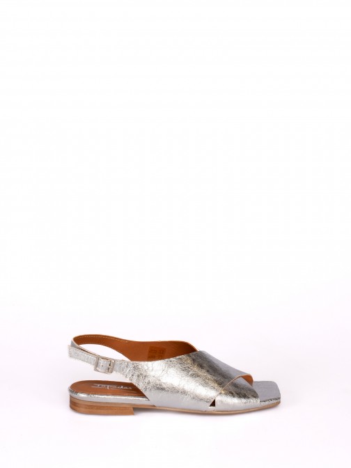 Laminated Leather Sandal