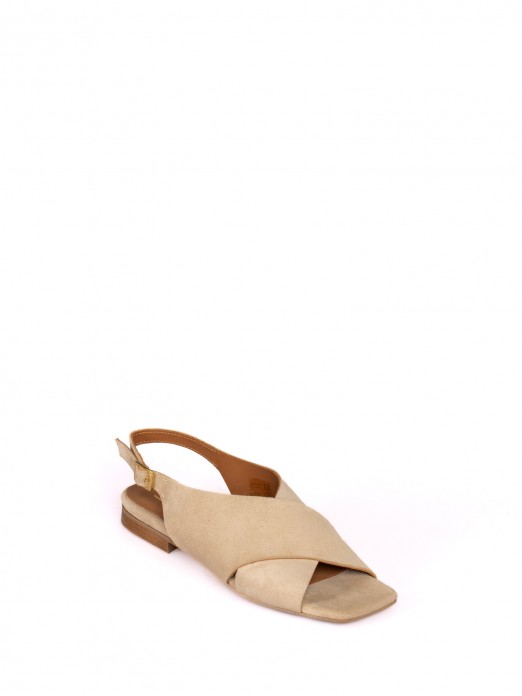 Suede Sandal