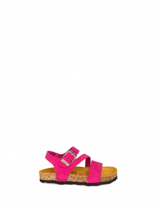 Suede Sandal