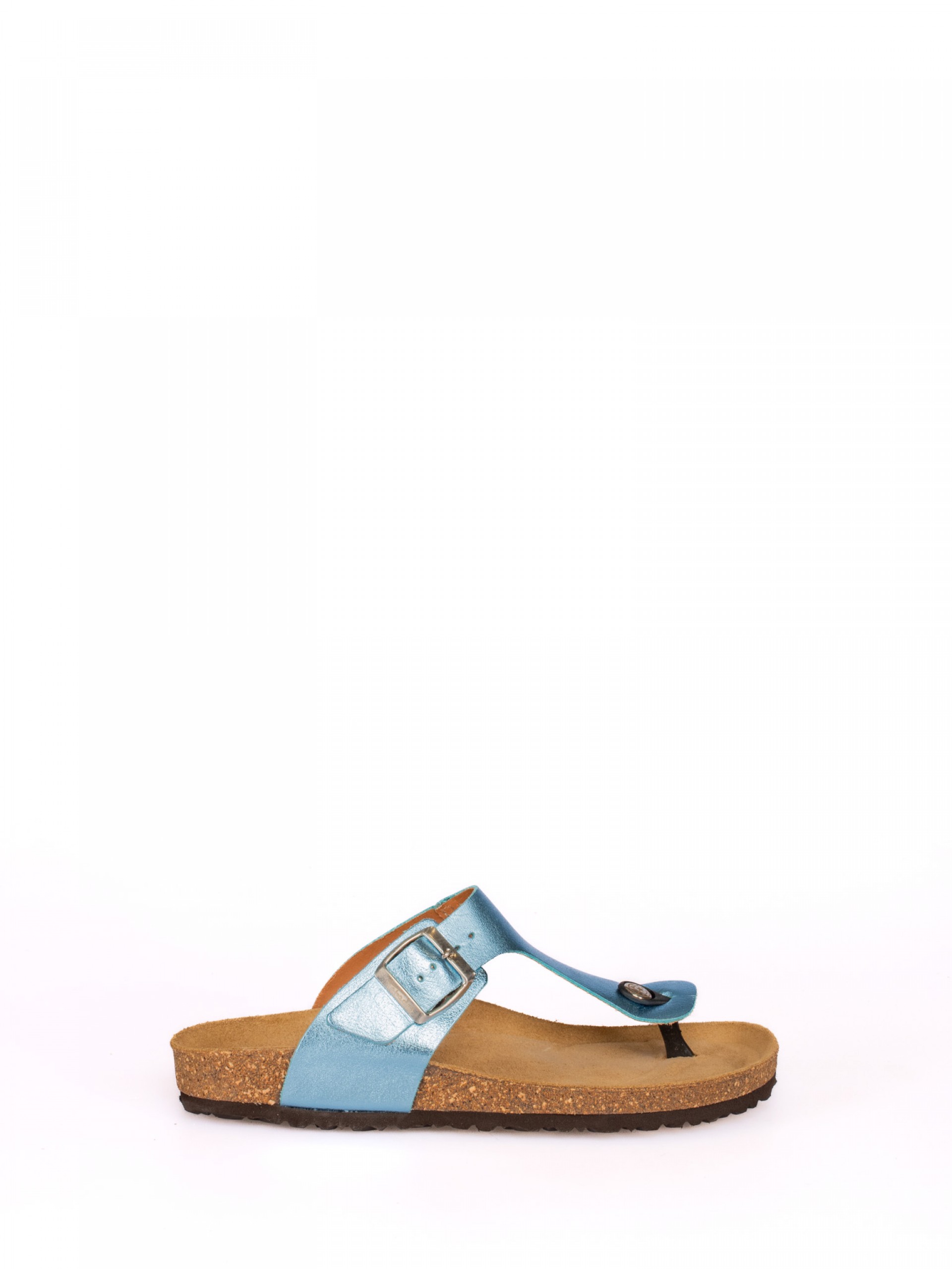 Chinela Bio de dedo em Pele laminada