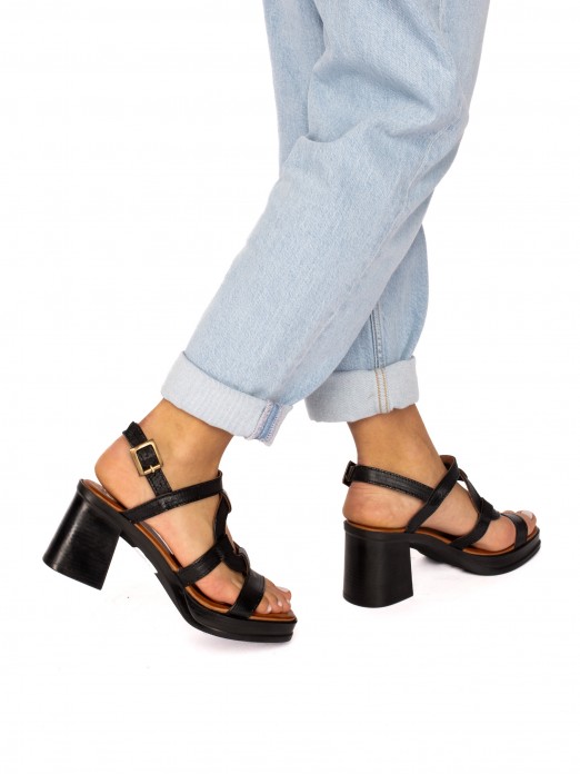 Leather Straps Sandals