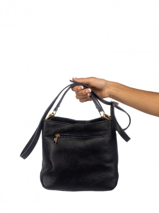 Handbag and Shoulder in Leather