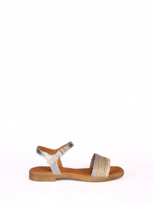 Braided Raffia Sandal