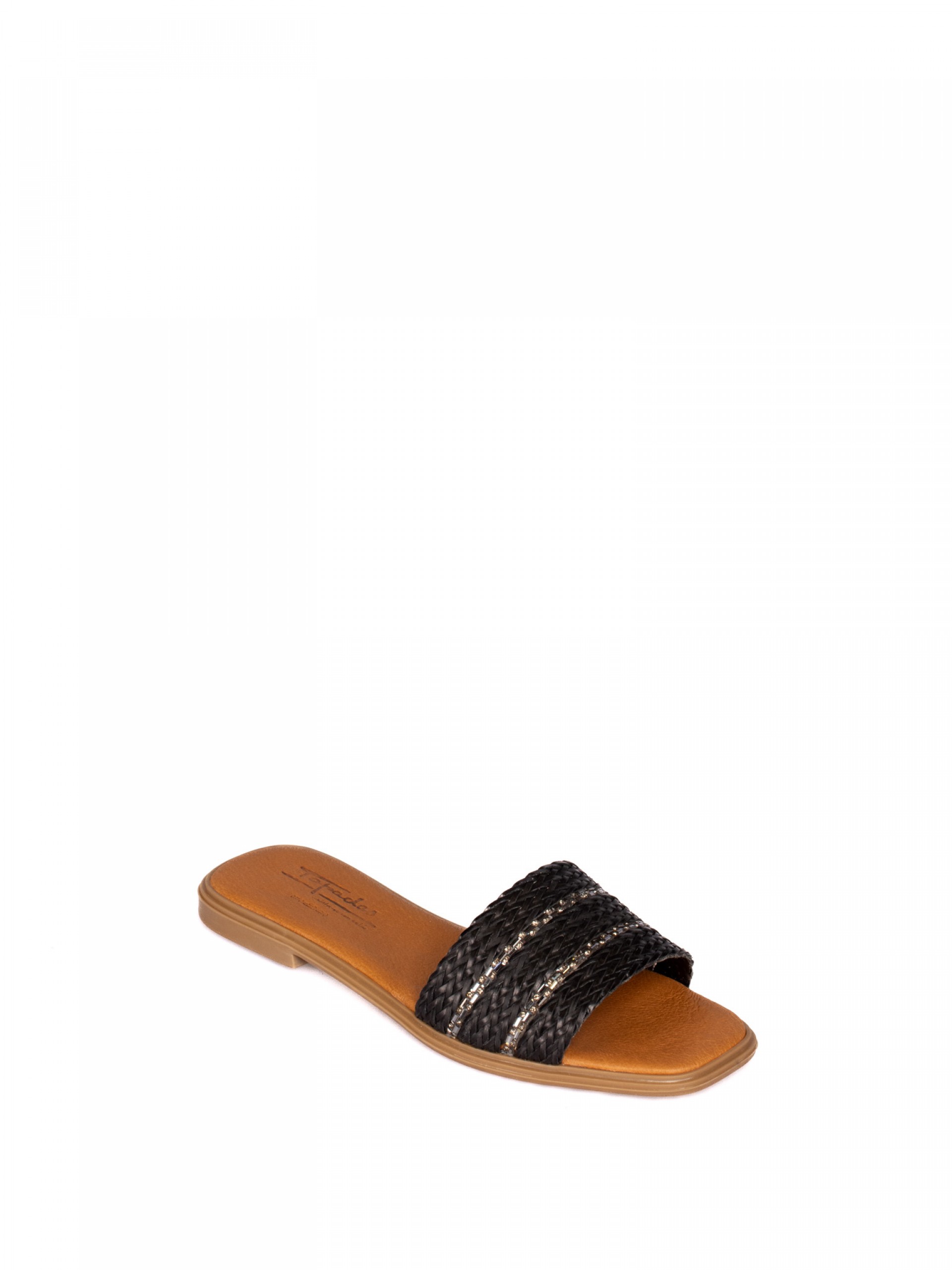 Chinela Ráfia Trançada