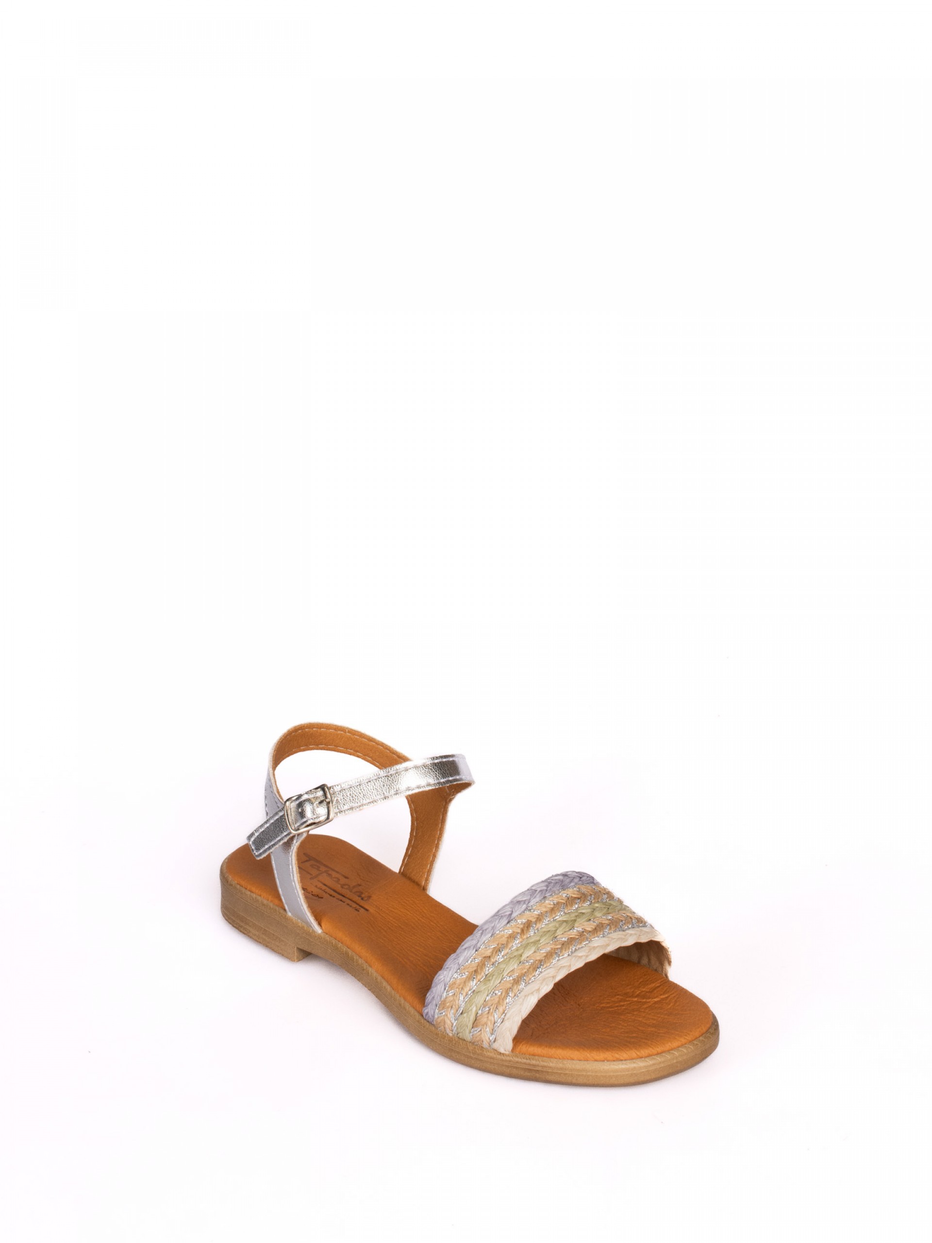 Sandália Ráfia Trançada