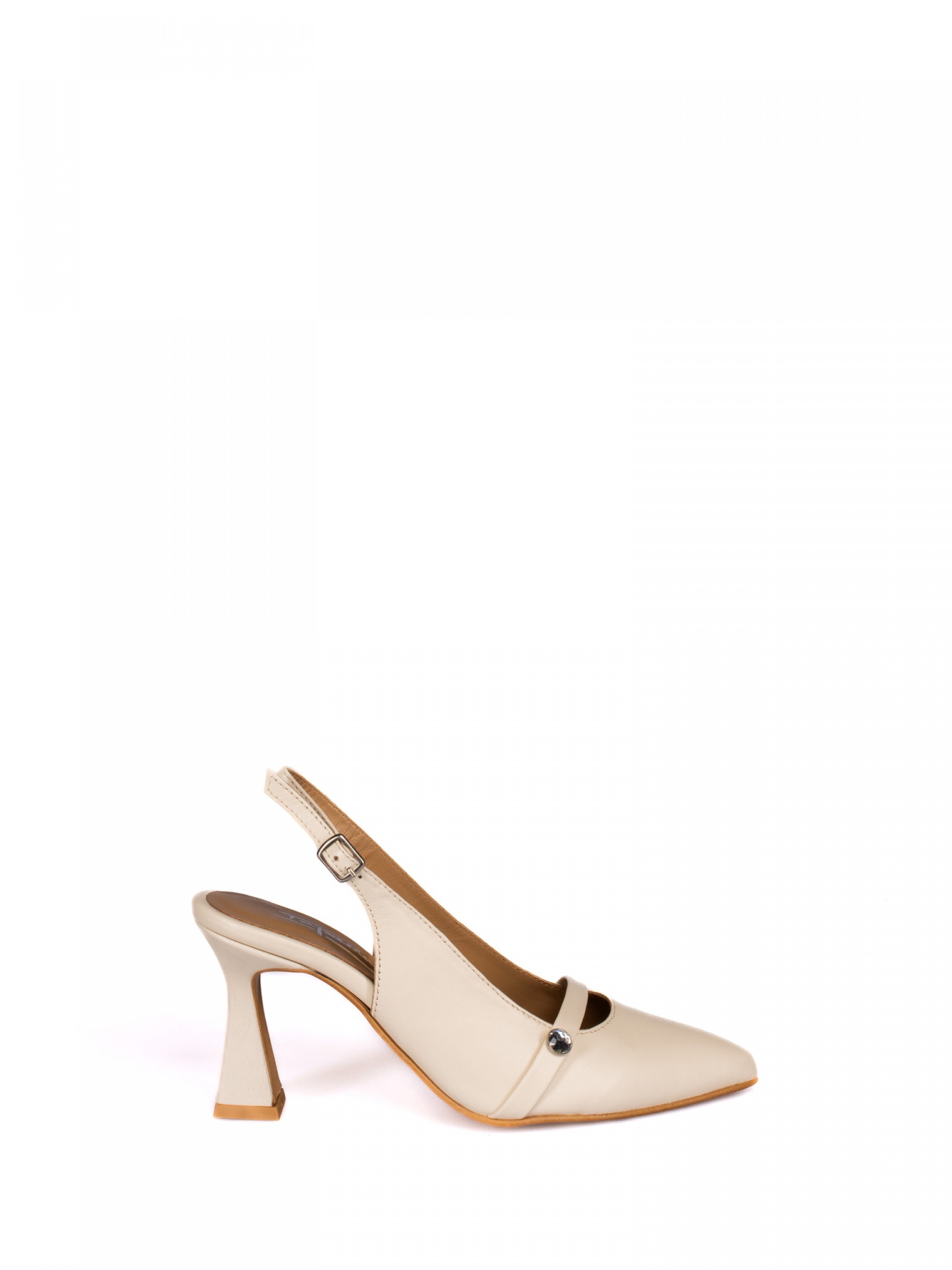 High Heel Leather Shoe