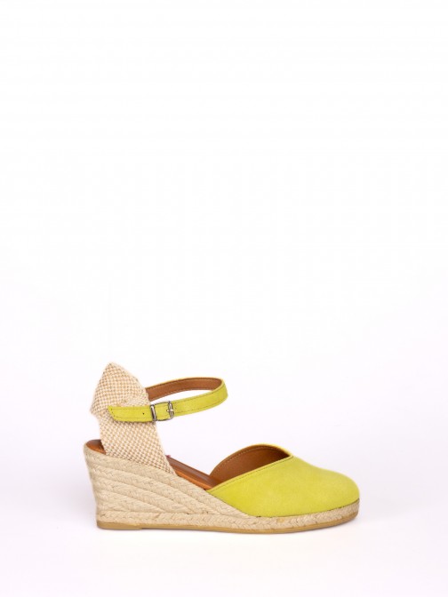 Wedge espadrilles in suede