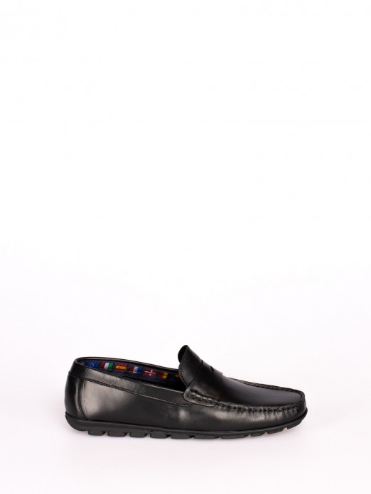 Leather Penny Loafers