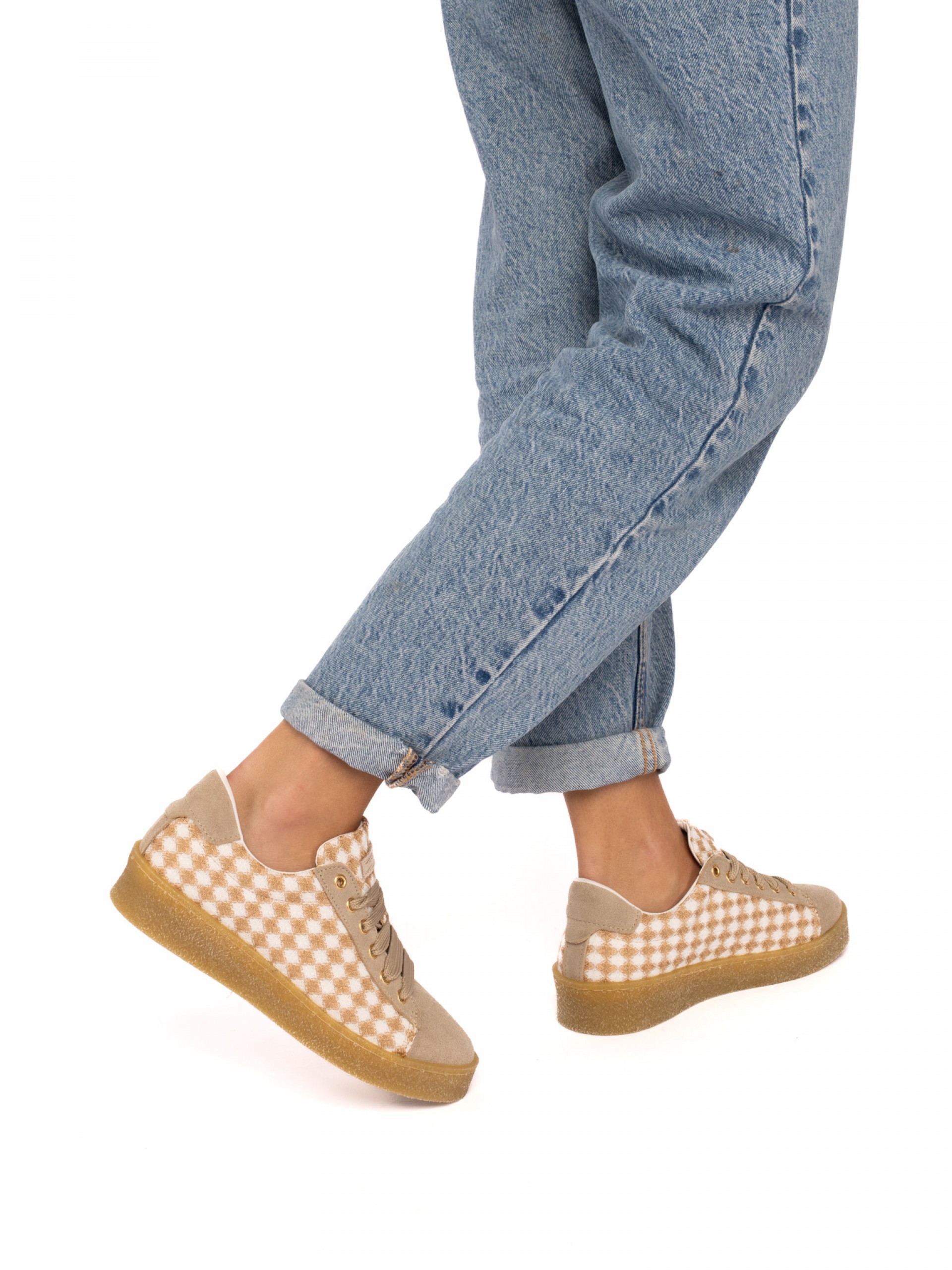 Checkered Sporty Shoe