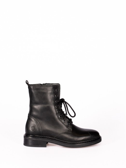 Military Boot in Leather