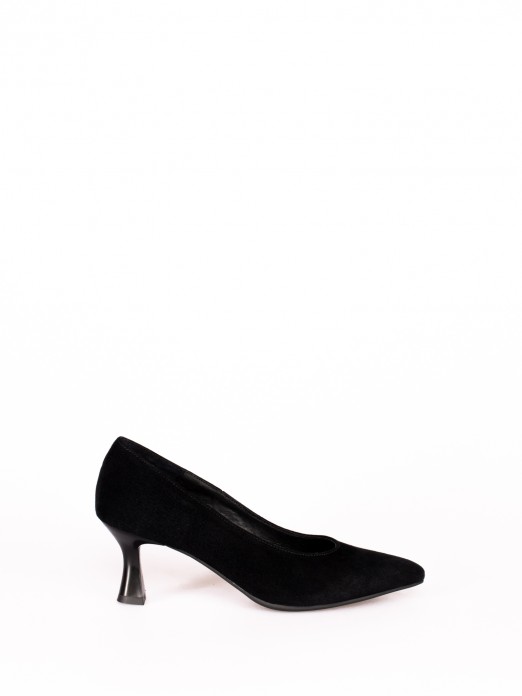 Stiletto Shoe in Suede